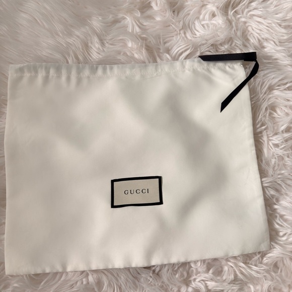 NEW Gucci Soho Off White Leather‎ Handbag Crossbody Clutch Ivory Made in Italy - Picture 10 of 16